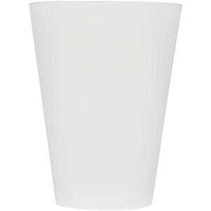 Opakovane použiteľný plastový pohár 300 ml, priehľadný