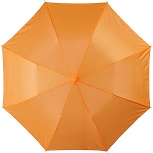 Oranžový skládací deštník o průměru 90cm