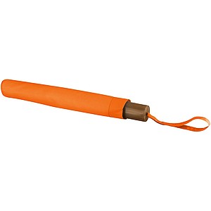 Oranžový skládací deštník o průměru 90cm