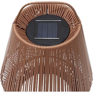 Originalhome lampion z recyklovaného materiálu, hnědá