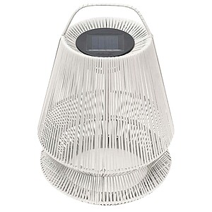 Originalhome lampion z recyklovaného materiálu, světle šedá