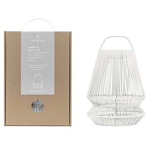 Originalhome lampión z recyklovaného materiálu, svetlosivá