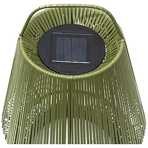 Originalhome lampion z recyklovaného materiálu, zelená