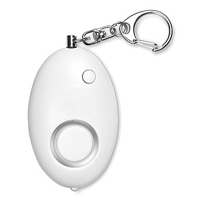 Osobný mini alarm, biely