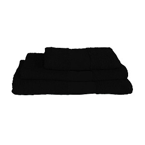 Osuška OLIMA BASIC BATH TOWEL, 70 × 140 cm, černá