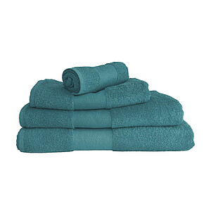 Osuška OLIMA CLASSIC BATH TOWEL, 100 × 150 cm, modrozelená