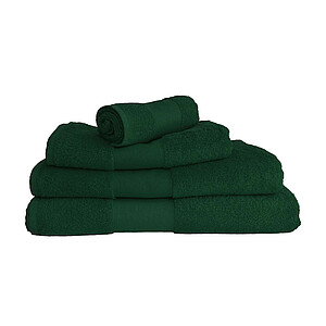Osuška OLIMA CLASSIC BATH TOWEL, 70 × 140 cm, tmavě zelená