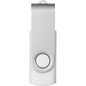 Otočný USB disk 16 GB, biela