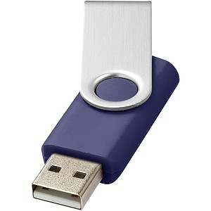 Otočný USB disk 16 GB, královská modrá