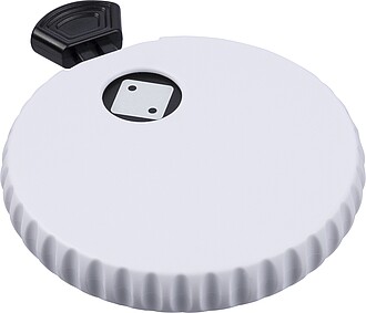 Otvírák na lahve s mechanickými kostkami, bílá/černá