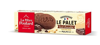 PABA Francúzske sušienky La Mére Poulard Tradition All chocolate French shortbread, papier 125 g