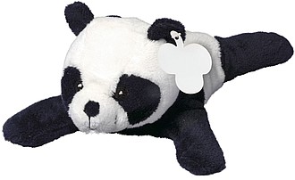 PANDA Plyšová hračka - panda s visačkou na potlač