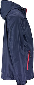 Pánská bunda do deště James & Nicholson RAIN, námořní modrá, XXL
