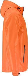 Pánská bunda do deště James & Nicholson RAIN, oranžová, 3XL