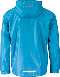 Pánská bunda do deště James & Nicholson RAIN, tyskysová, 3XL