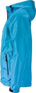 Pánská bunda do deště James & Nicholson RAIN, tyskysová, XL