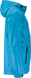 Pánská bunda do deště James & Nicholson RAIN, tyskysová, XL