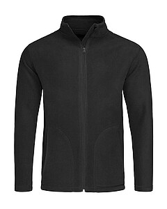 Pánska bunda STEDMAN ACTIVE FLEECE JACKET MEN čiernošedá L
