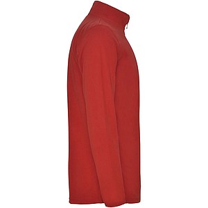 Pánska fleecová bunda s polovičným zipsom, ROLY HIMALAYA, červená, veľ. 2XL