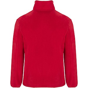 Pánská fleecová celorozepínací bunda, ROLY ARTIC, Červená, vel. XL