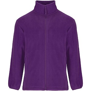 Pánská fleecová celorozepínací bunda ROLY ARTIC, fialová, 3XL