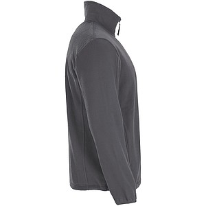 Pánská fleecová celorozepínací bunda, ROLY ARTIC, šedá, vel. 3XL