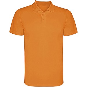 Pánska funkčná polokošeľa s krátkym rukávom, ROLY MONZHA, oranžová, veľ. L