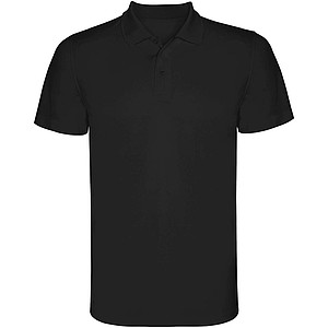 Pánská funkční polokošile s krátkým rukávem, ROLY MONZHA, černá, vel. M