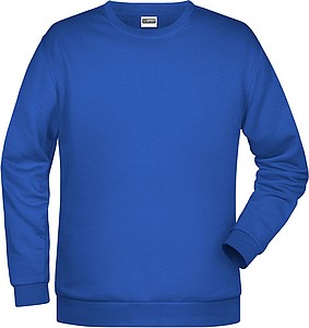 Pánská mikina James Nicholson sweatshirt men, královská modrá, vel. 3XL