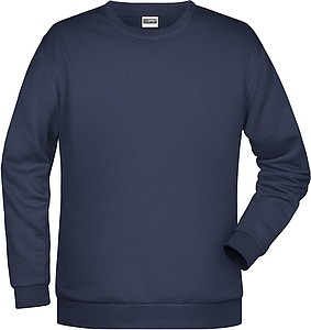 Pánská mikina James Nicholson sweatshirt men, námořní modrá, vel. 5XL