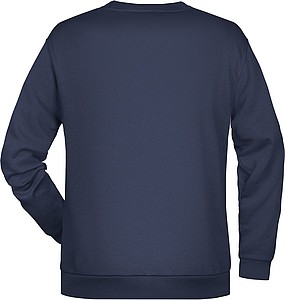 Pánská mikina James Nicholson sweatshirt men, námořní modrá, vel. 5XL