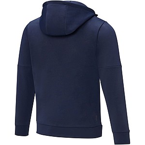 Pánská mikina s kapucí a čtvrtinovým zipem Elevate SAYAN, námořní modrá, vel. 3XL