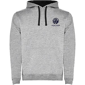 Pánská mikina s kapucí ROLY URBAN, šedá, 4XL