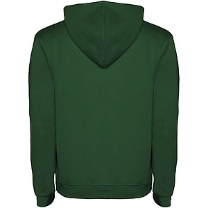 Pánská mikina s kapucí ROLY URBAN, zelená s šedými doplňky, XS