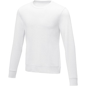 Pánská mikina s kruhovým výstřihem Elevate CHARON, bílý, vel. XS