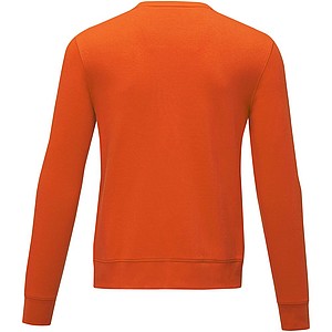 Pánská mikina s kruhovým výstřihem Elevate CHARON, oranžový, vel. XL