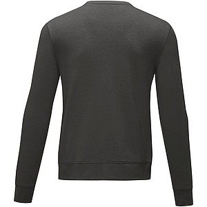 Pánská mikina s kruhovým výstřihem Elevate CHARON, tmavě šedý, vel. XS