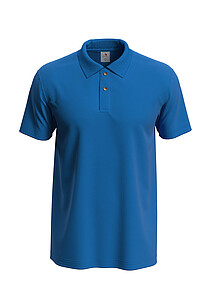Pánska polokošeľa STEDMAN POLO MEN kráľovská modrá XXXL