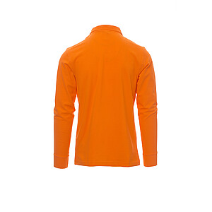 Pánská polokošile s dlouhým rukávem PAYPER VERONA, vel. M, oranžová