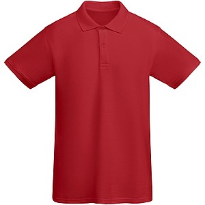 Pánská polokošile s krátkým rukávem, ROLY PRINCE, červená, vel. 3XL
