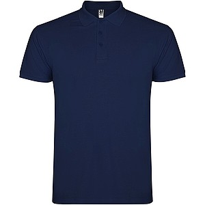 Pánská polokošile s krátkým rukávem, ROLY STAR, navy, vel. S
