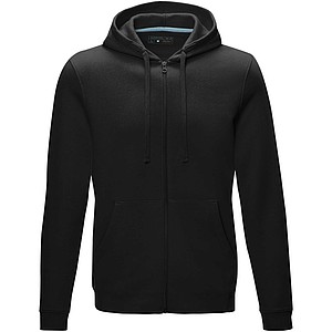 Pánská rozepínací mikina s kapucí Elevate RUBY, černá, vel. 3XL