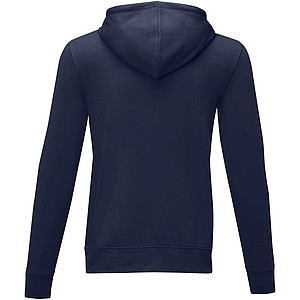 Pánská rozepínací mikina s kapucí Elevate THERON, námořní modrá, vel. L