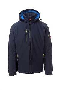 Pánská softshellová bunda PAYPER CREEK PAD ULTRALITE, námořní modrá, 5XL