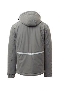 Pánská softshellová bunda PAYPER CREEK PAD ULTRALITE, šedá, 4XL
