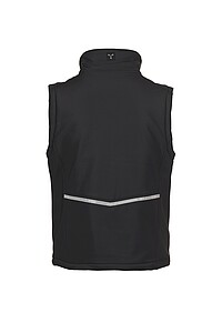Pánská softshellová vesta PAYPER CREEK PAD VEST ULTRALITE, antracitová, M