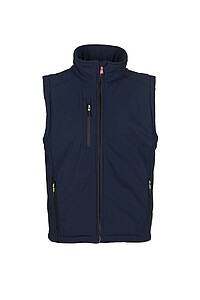 Pánska softshellová vesta PAYPER CREEK PAD VEST ULTRALITE, námornícka modrá, XS