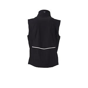 Pánská softshellová vesta PAYPER CREEK VEST L.I.T., černá, velikost XXS