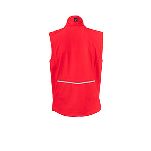 Pánska softshellová vesta PAYPER CREEK VEST L.I.T., červená, veľkosť XXS