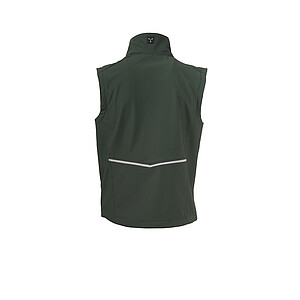 Pánská softshellová vesta PAYPER CREEK VEST L.I.T., tmavě zelená, velikost XXS